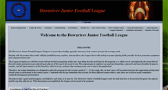 Desktop Screenshot of downriverjuniorfootball.org